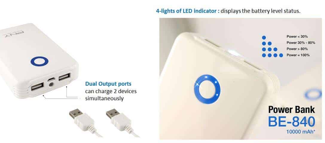 PNY Power battery Usb Bank