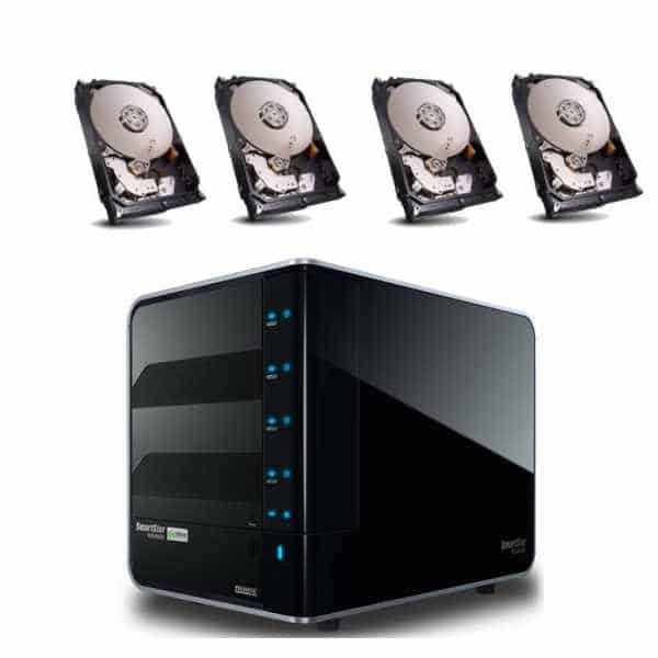 promise smartstor ns4600 4 bay nas